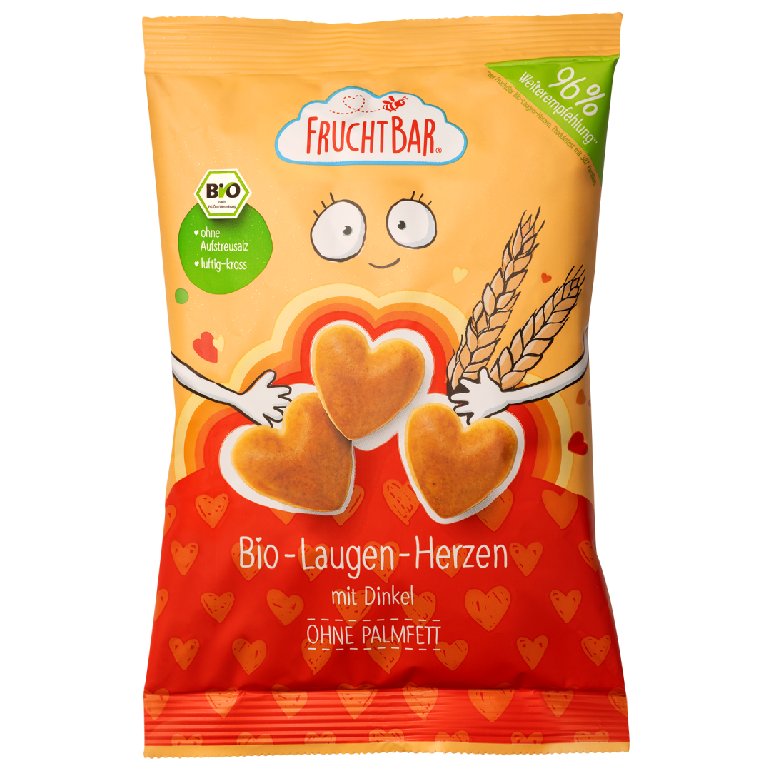 FruchtBar Bio Snacks Laugen Set snack salé dès 3 ans