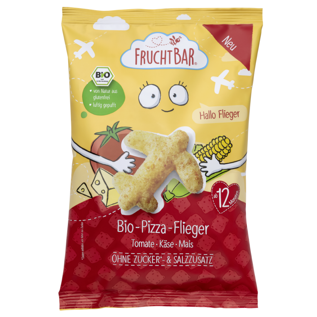 FruchtBar Bio Snacks snack maïs fromage 12 mois