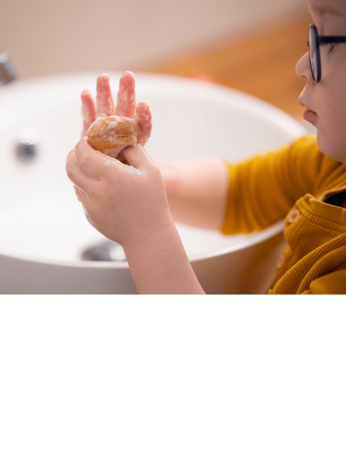 FruchtBar Pia Putzig savon solide enfant vanille-rose dès 3 ans