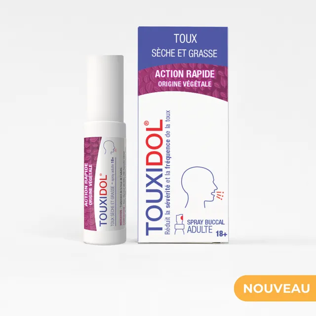 PediAct Touxidol spray adulte 30 mL toux sèche et grasse