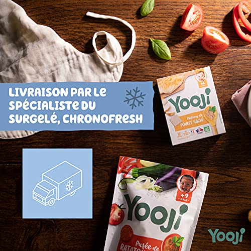 Yooji Bâtonnets repas bébé bio 12 mois assortiment 3,4kg