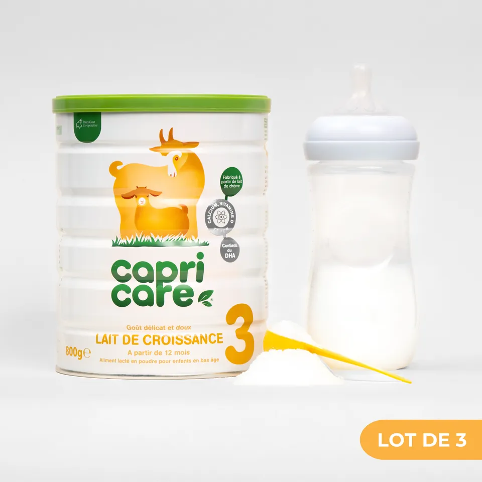 PediAct Capricare 3ème âge lait de chèvre 3x800g