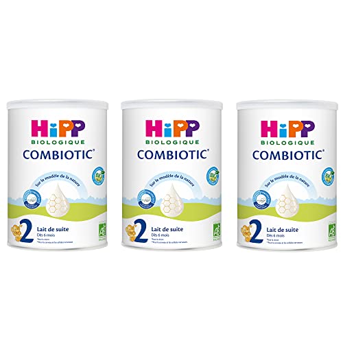 HiPP Combiotic Lait 2 lait de suite 6 mois+ 3x800g bio