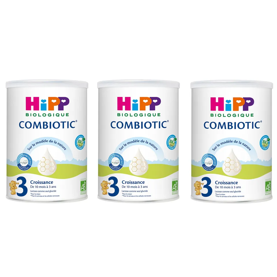 HiPP Biologique Lait de Croissance 3 Dès 10 Mois 3 x 800g