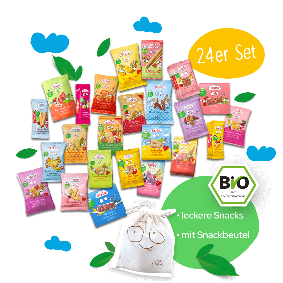 FruchtBar Geschenke Grand Pack Réserve Snacks Bio Enfant