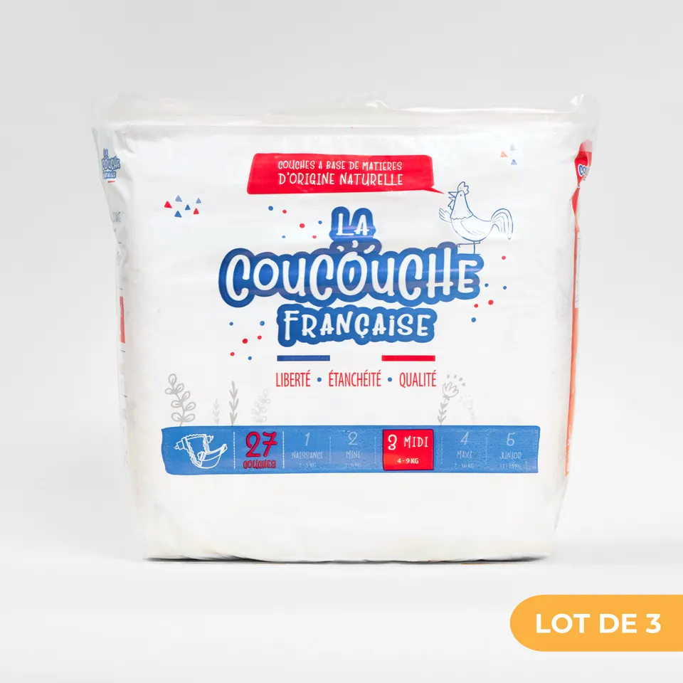 PediAct La Coucouche Française Taille 1 couches 2-5 kg x84