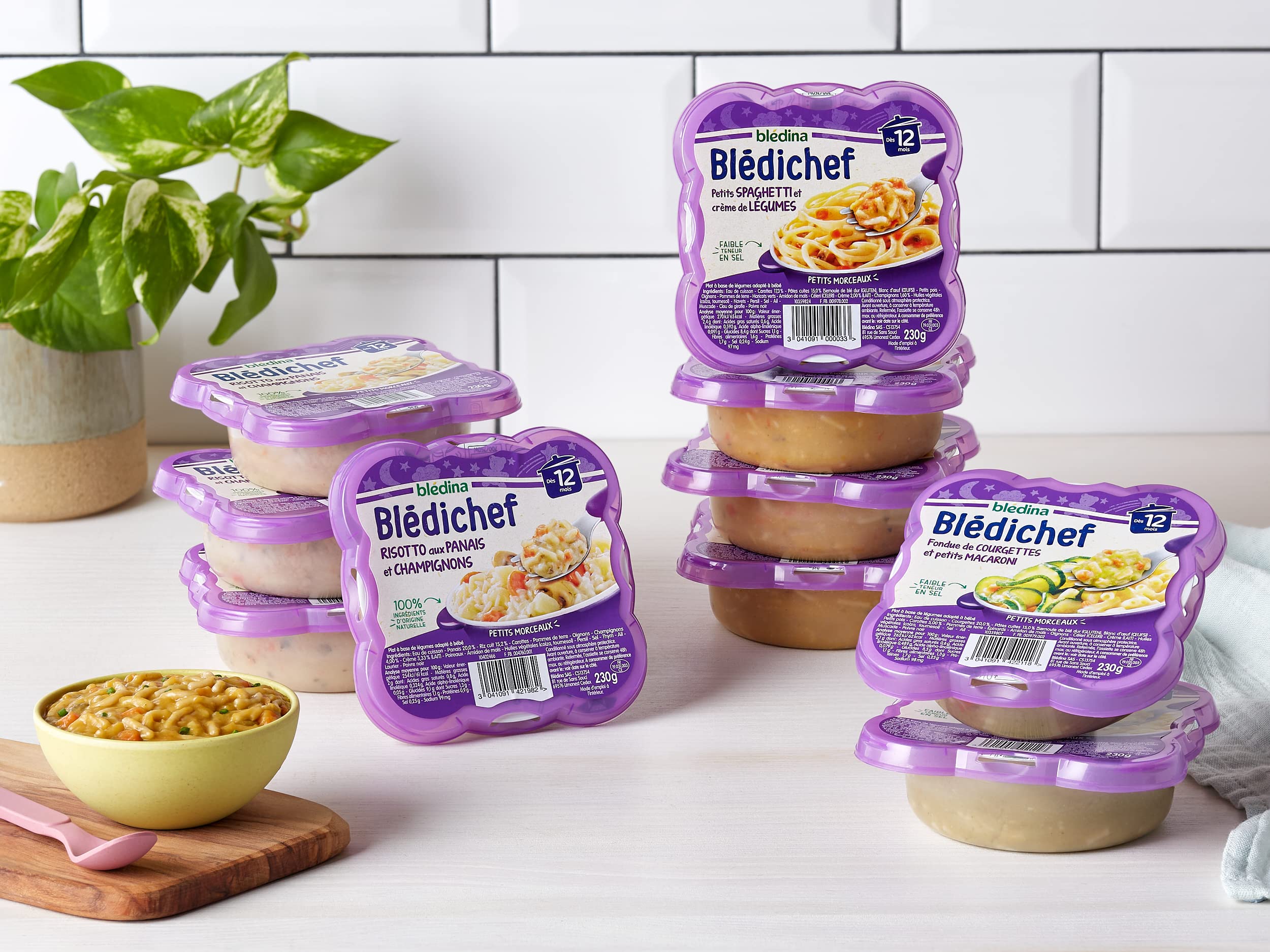 Blédina Blédichef plats soir 12 mois 10x230g 3 recettes