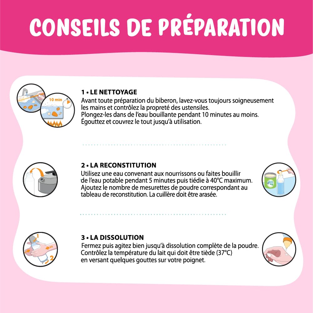 France Bébé Bio lait 2ème âge en poudre 800g sans huile de palme