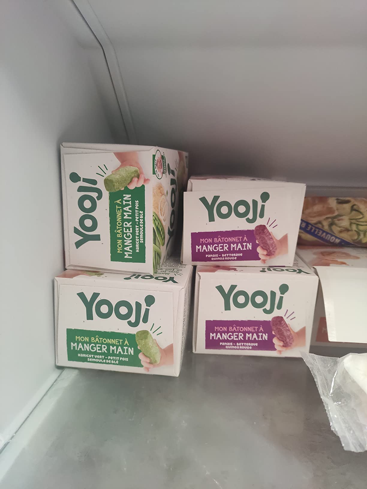 Yooji Bâtonnets repas bio légumes protéines manger-main 30 repas