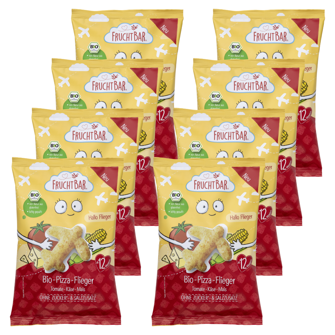 FruchtBar Bio Snacks snack maïs fromage 12 mois