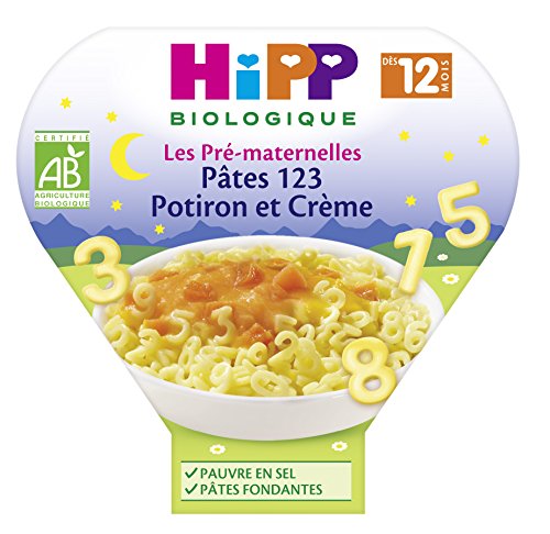 HiPP Menus du midi Pâtes Animaux Zoo plat bébé 230g légumes