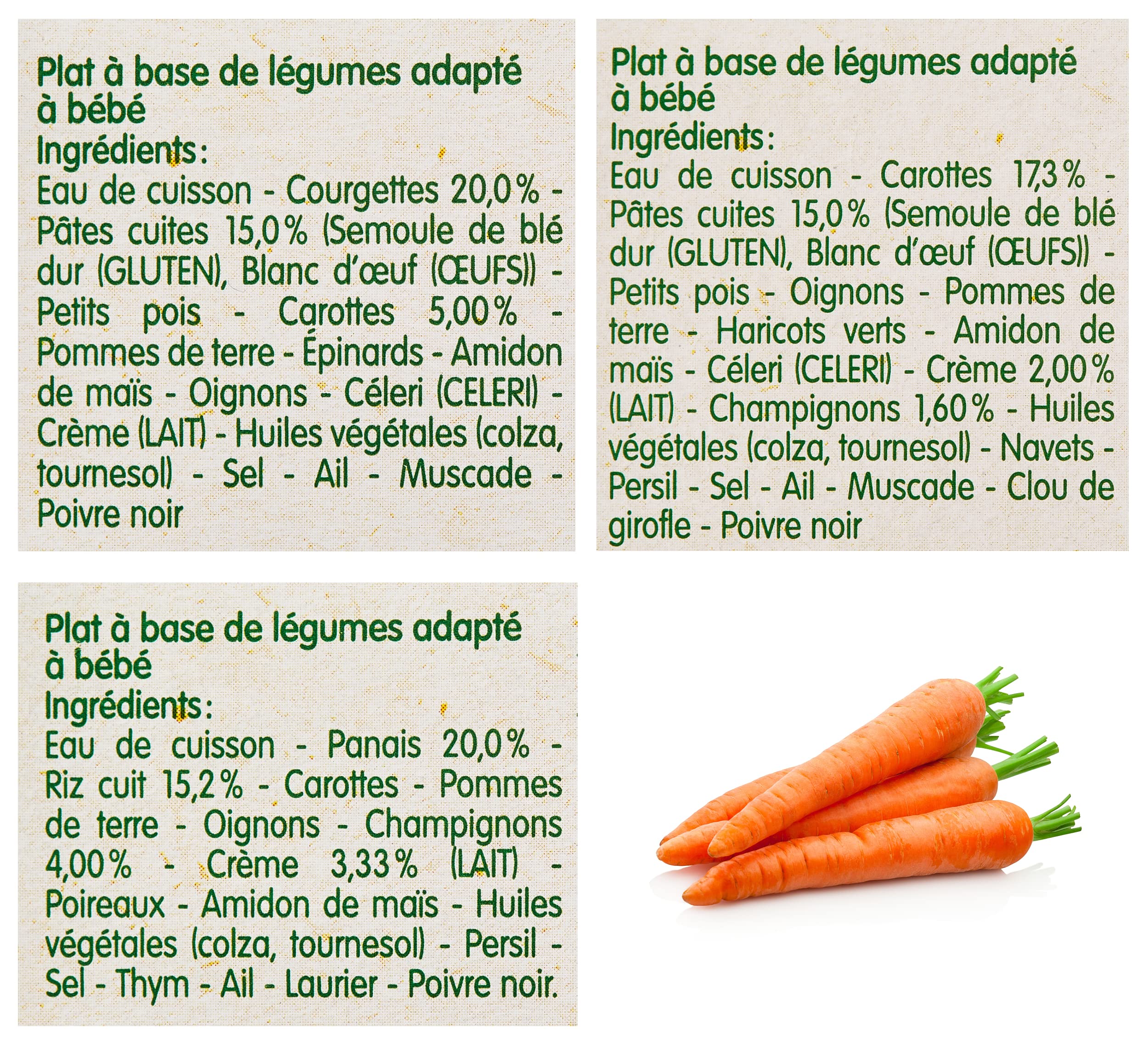 Blédina Blédichef plats soir 12 mois 10x230g 3 recettes