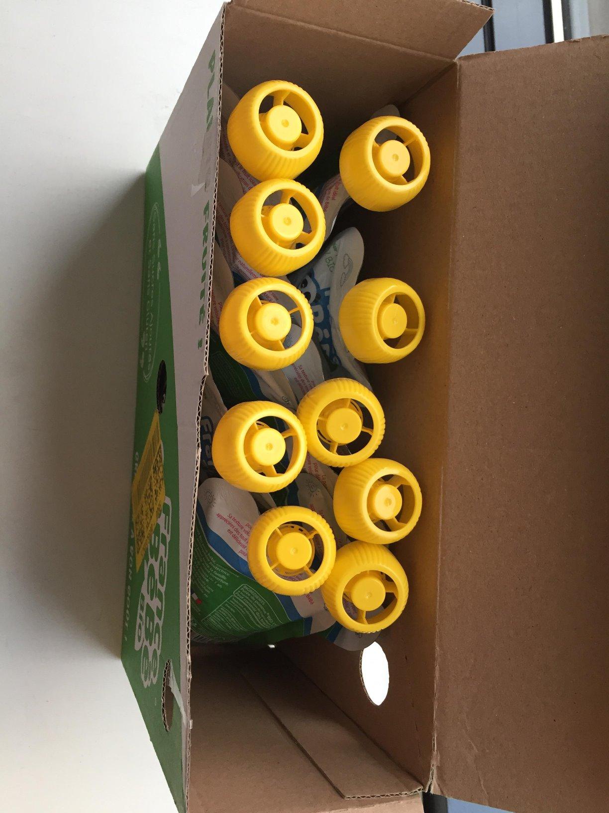 France Bébé Gourdes compote Pomme bio 10x100g dès 4 mois