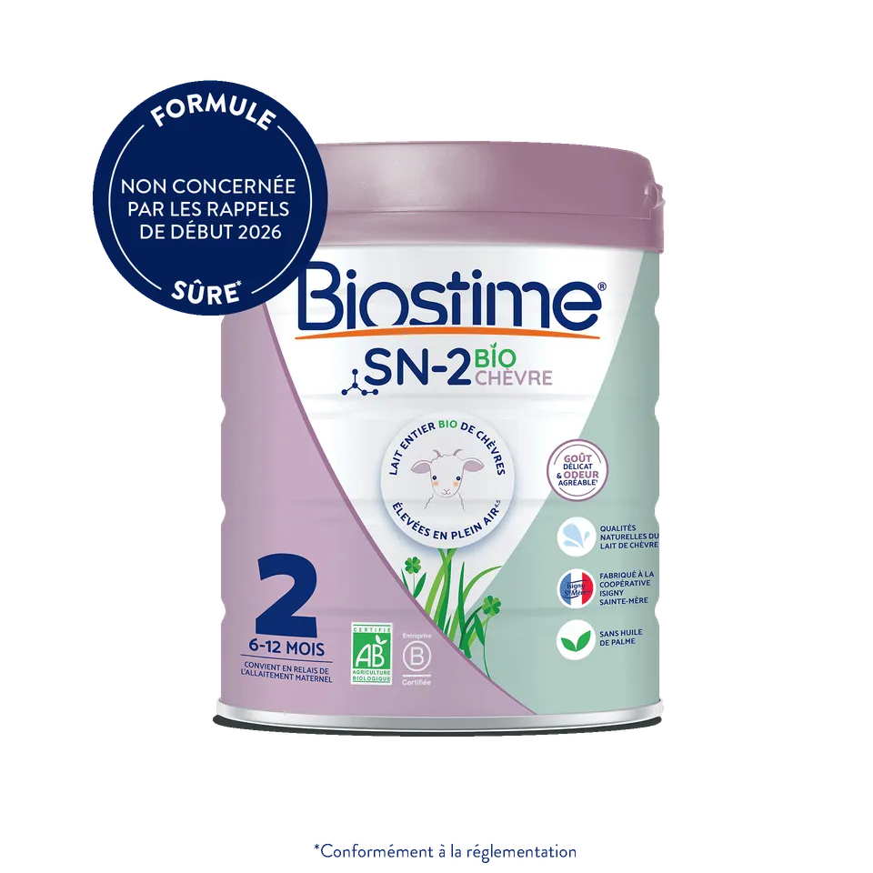 Biostime SN-2 Bio Chèvre Lait 2ème Âge bio 1 boîte