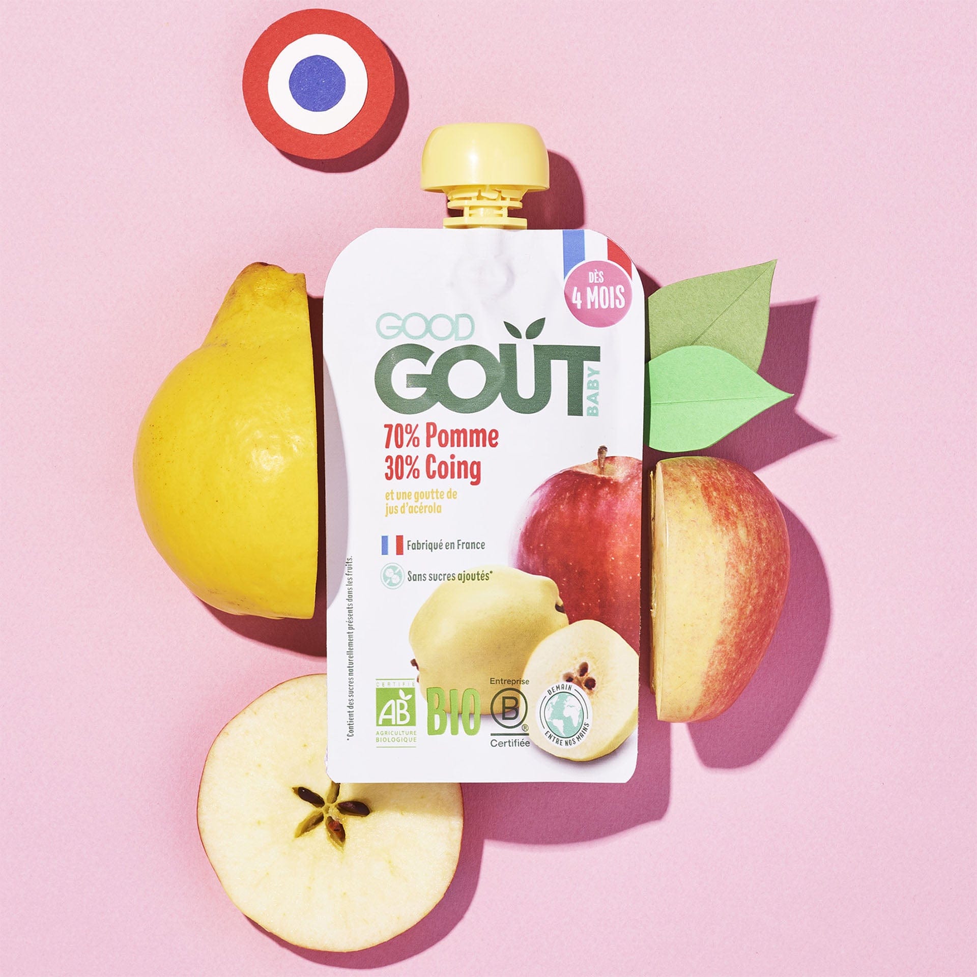 Biostime Les Good plans pack Petit Chou 3 gourdes 120g fruits