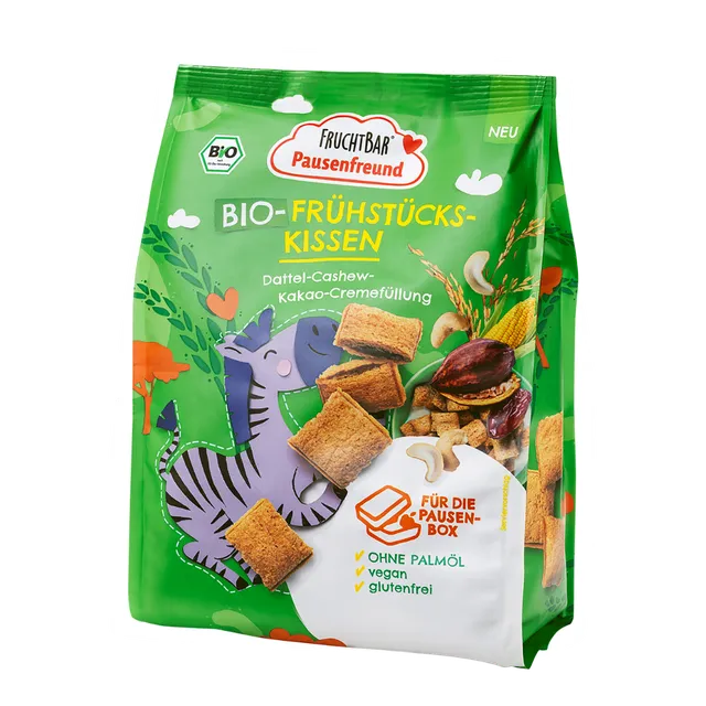 FruchtBar Bio Frühstück coussin snack dès 3 ans datte cacao