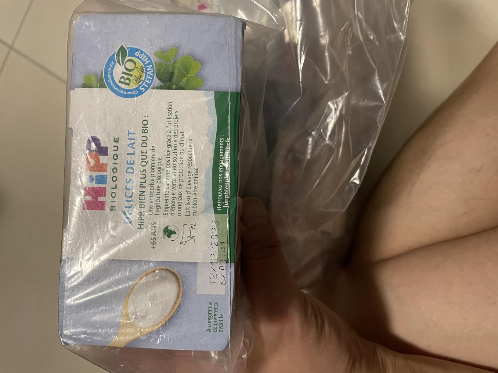 HiPP Délices de Lait Fromage Blanc dessert bébé 6x4x100g