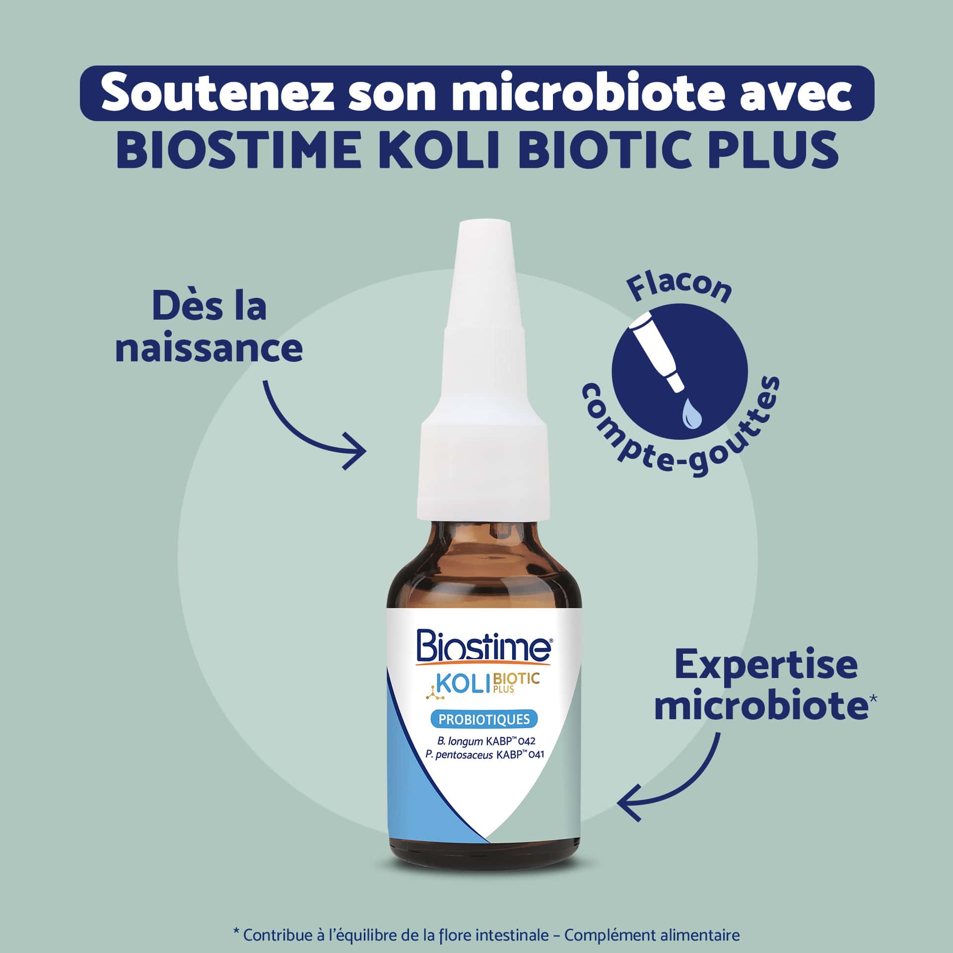 Biostime Probiotiques Koli Biotic Plus gouttes bébé dès naissance