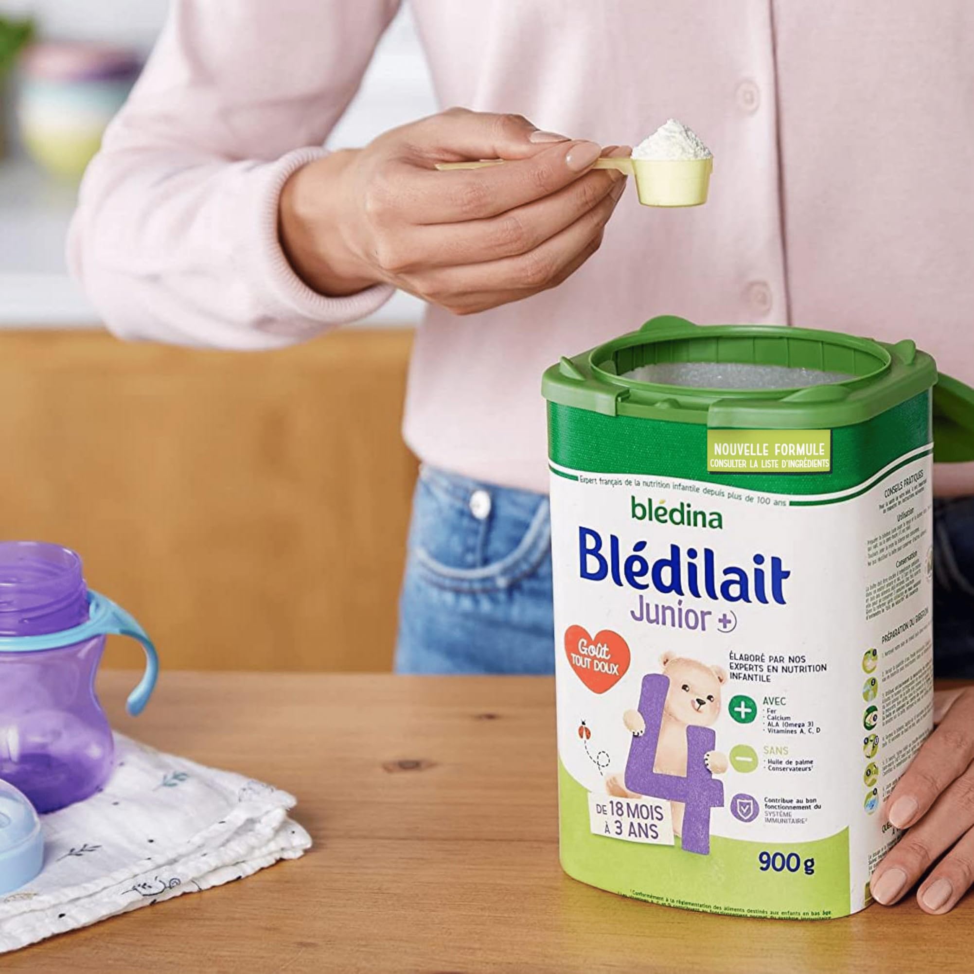 Blédina Blédilait Junior lait poudre 18-36 mois 3x900g fer