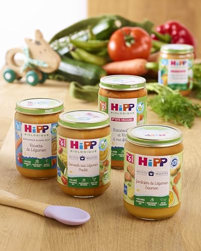 HiPP Menus du midi semoule légumes poulet pot 2x190g