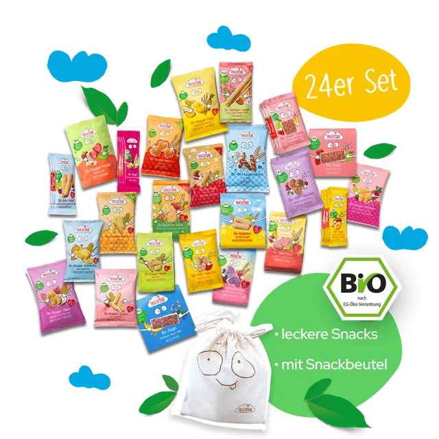 FruchtBar Geschenke Grand Pack Réserve Snacks Bio Enfant