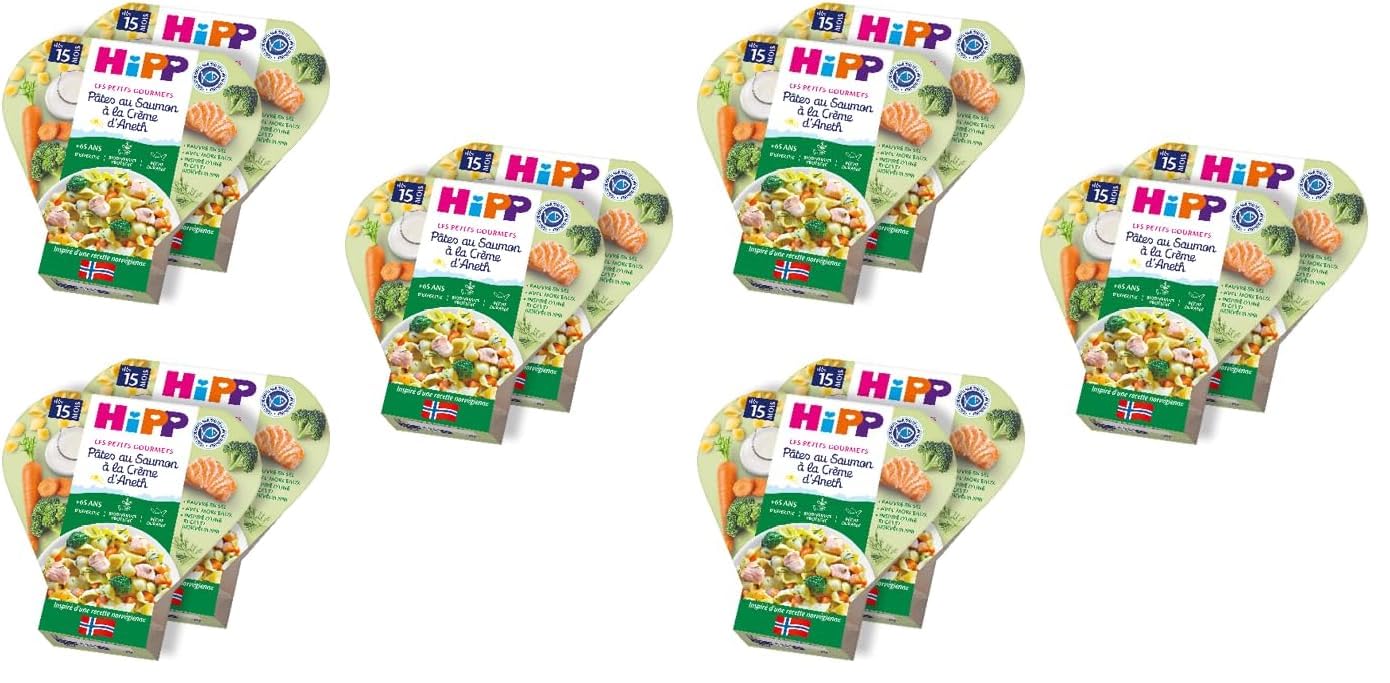 HiPP Les Petits Gourmets Spaghetti Bolognaise Plat 6x230g Bio