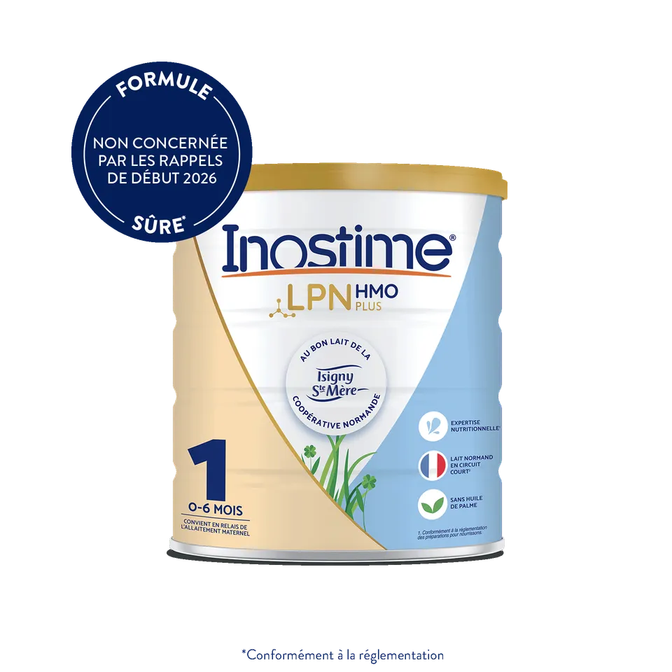 Inostime Lait Infantile 1er Âge Poudre 1 Boîte Sans Palme