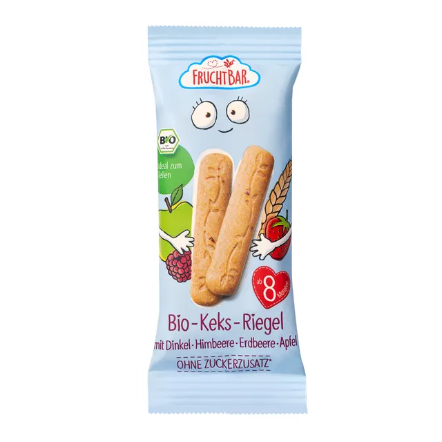 FruchtBar Bio Riegel Keks barre avoine framboise à l'unité