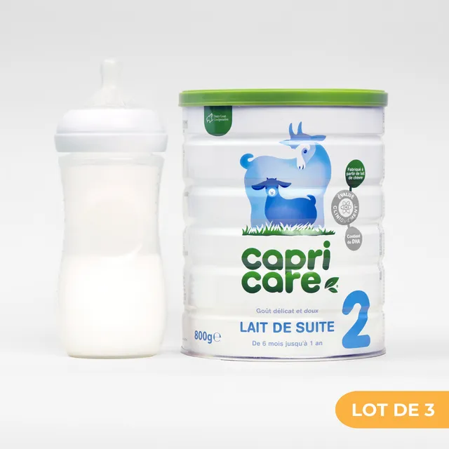PediAct Capricare 2ème Âge 800g lait chèvre lot 3