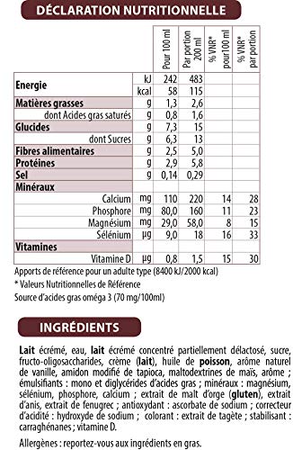 Matilia Allaitement boisson lactée vanille lot de 6