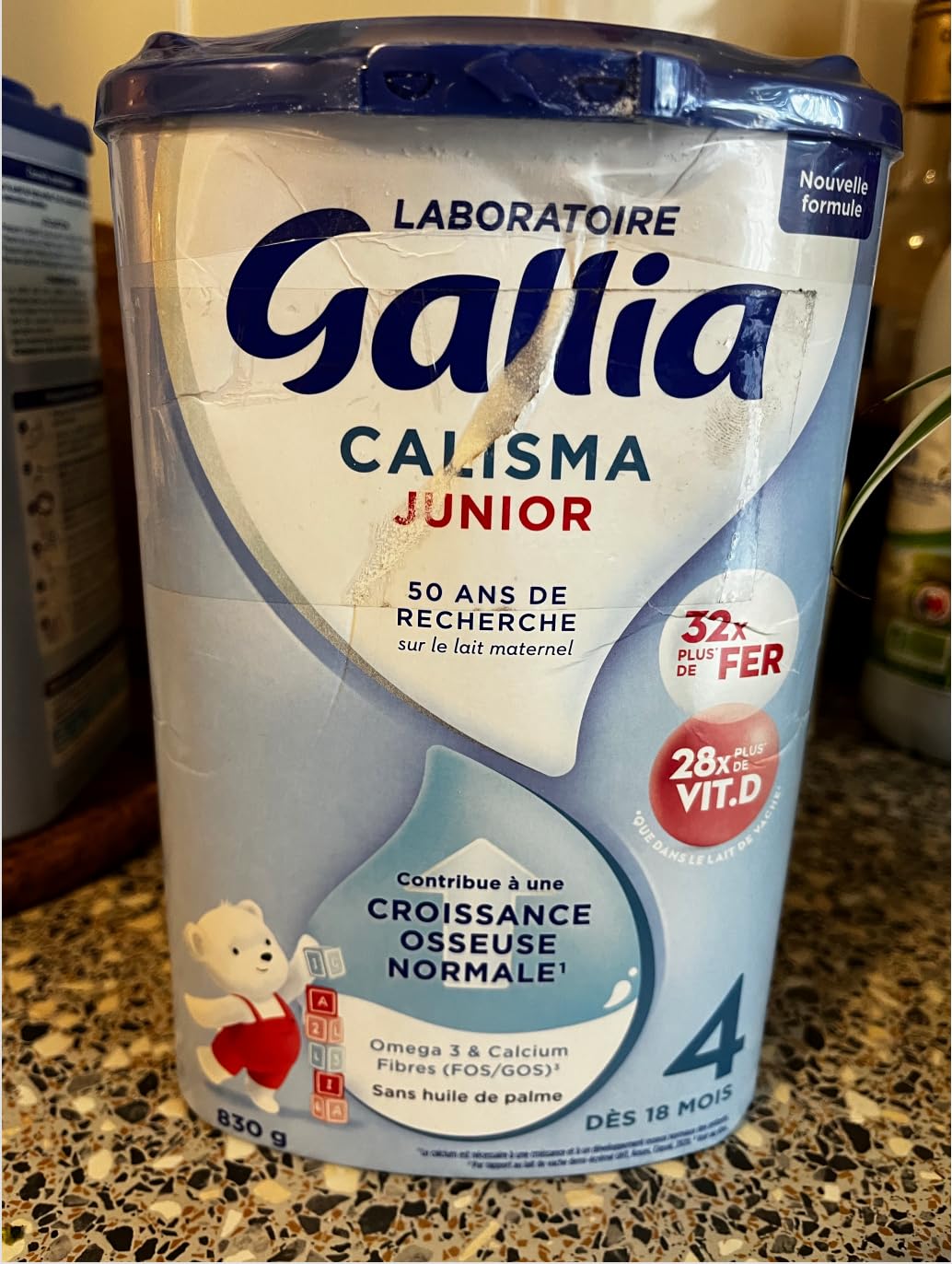 Gallia Calisma Junior lait croissance poudre 18 mois 3x830g