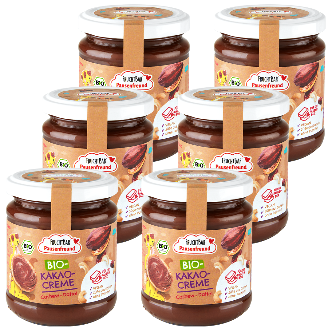FruchtBar Bio Frühstück pâte à tartiner cacao à l'unité vegan