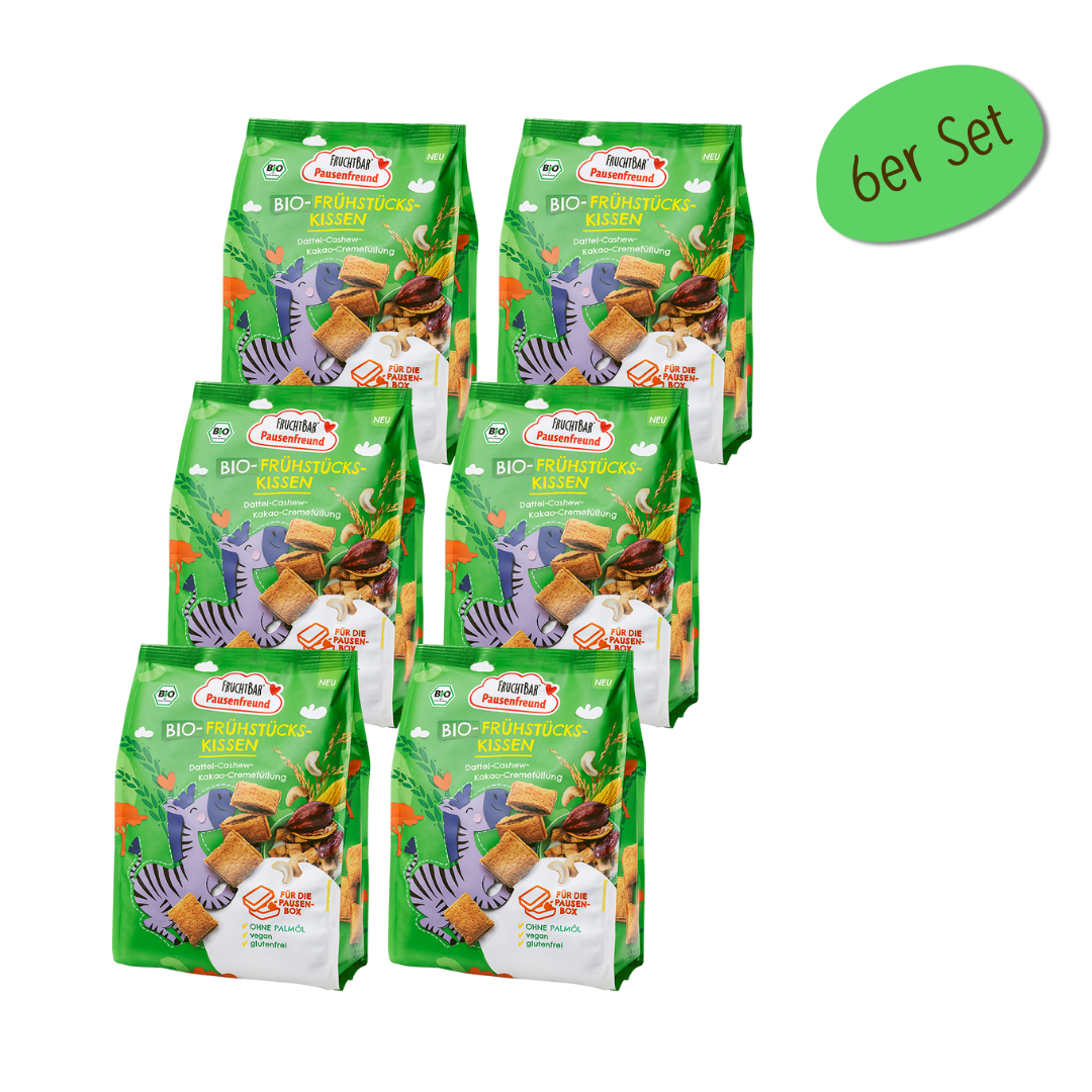 FruchtBar Bio Frühstück coussin snack dès 3 ans datte cacao