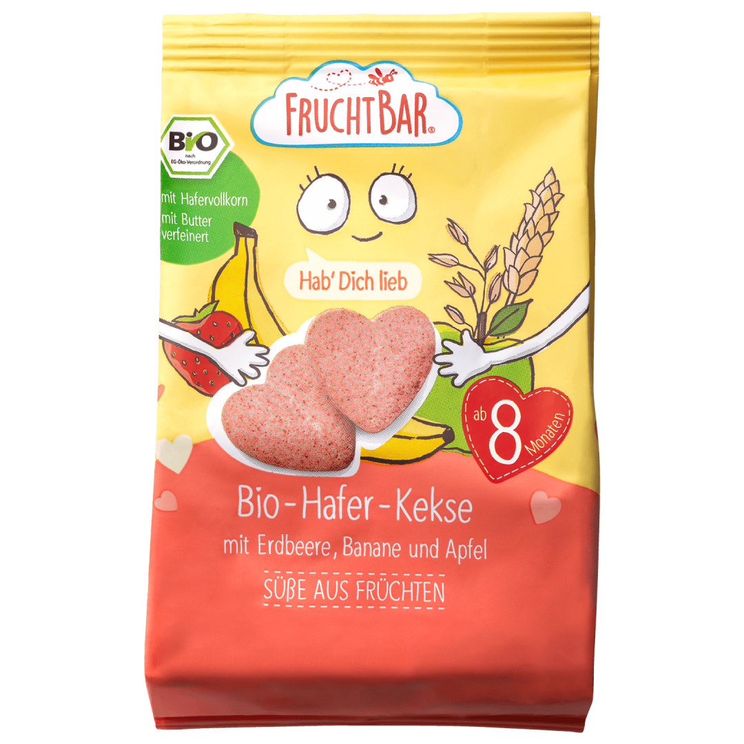 FruchtBar Geschenke snacks fraise bio dès 3 ans