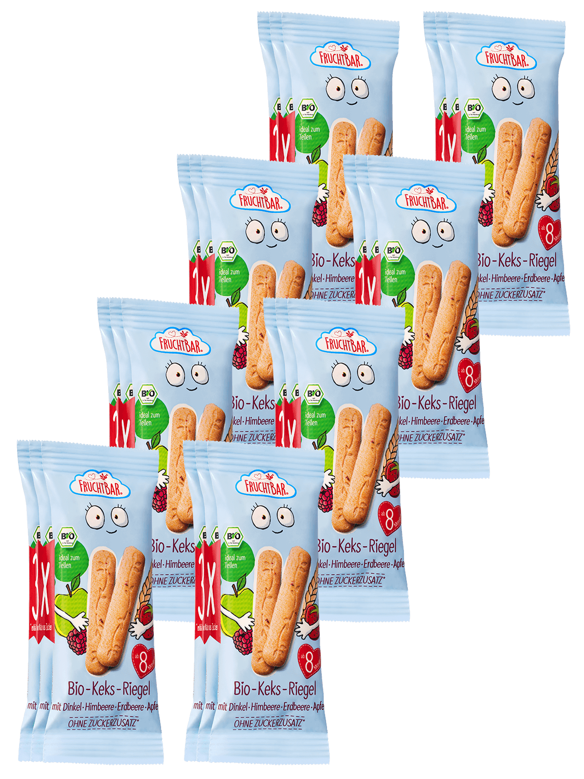 FruchtBar Bio Riegel Keks barre avoine framboise à l'unité