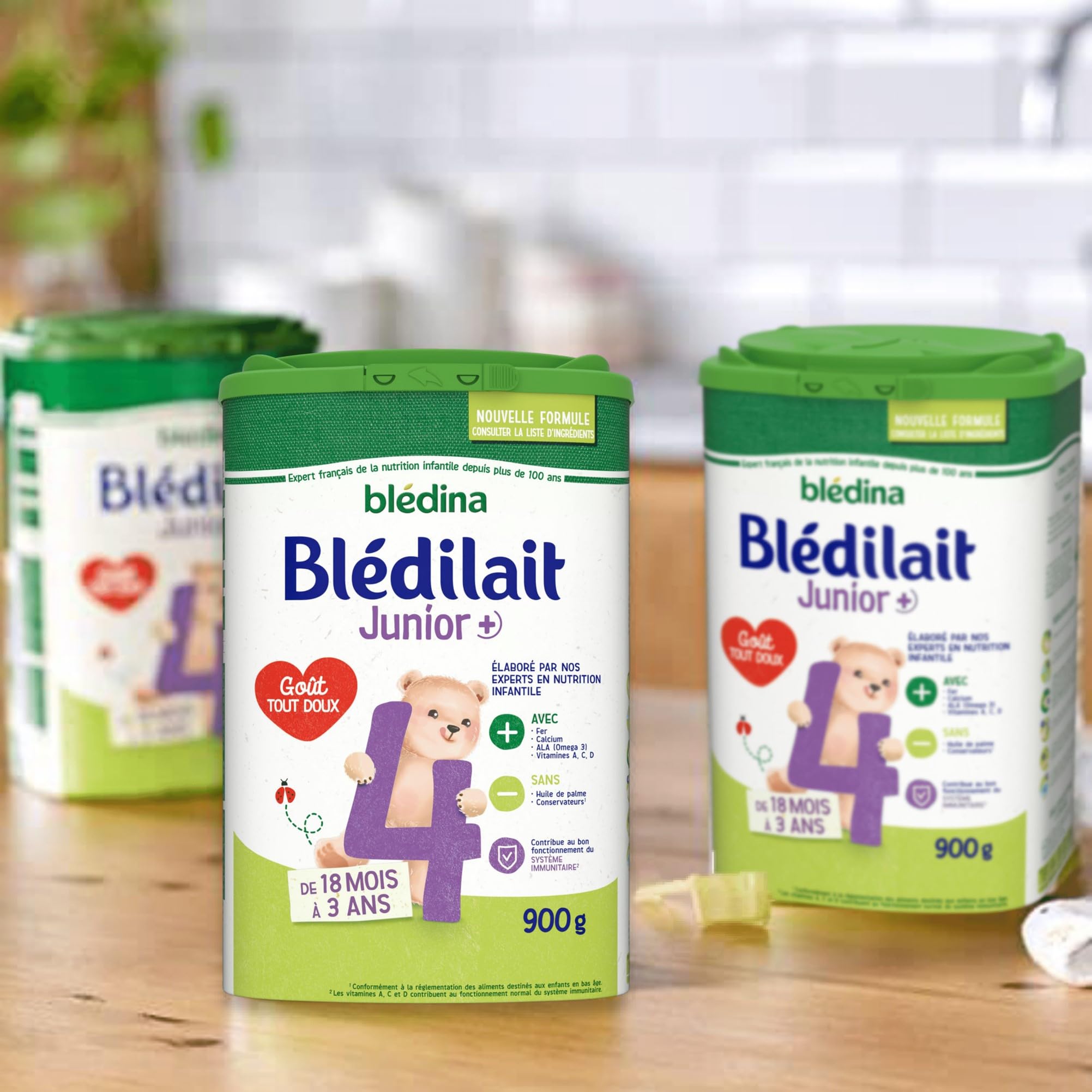 Blédina Blédilait Junior lait poudre 18-36 mois 3x900g fer