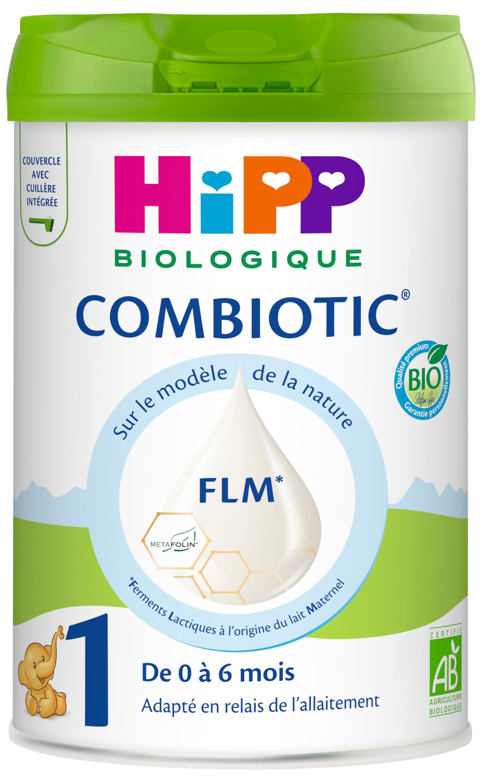 HiPP Laits Croissance Combiotic Lait 3 Bio 800g lot de 3