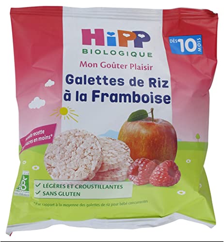 HiPP Goûters Galettes de Riz Myrtille En-cas 7x30g