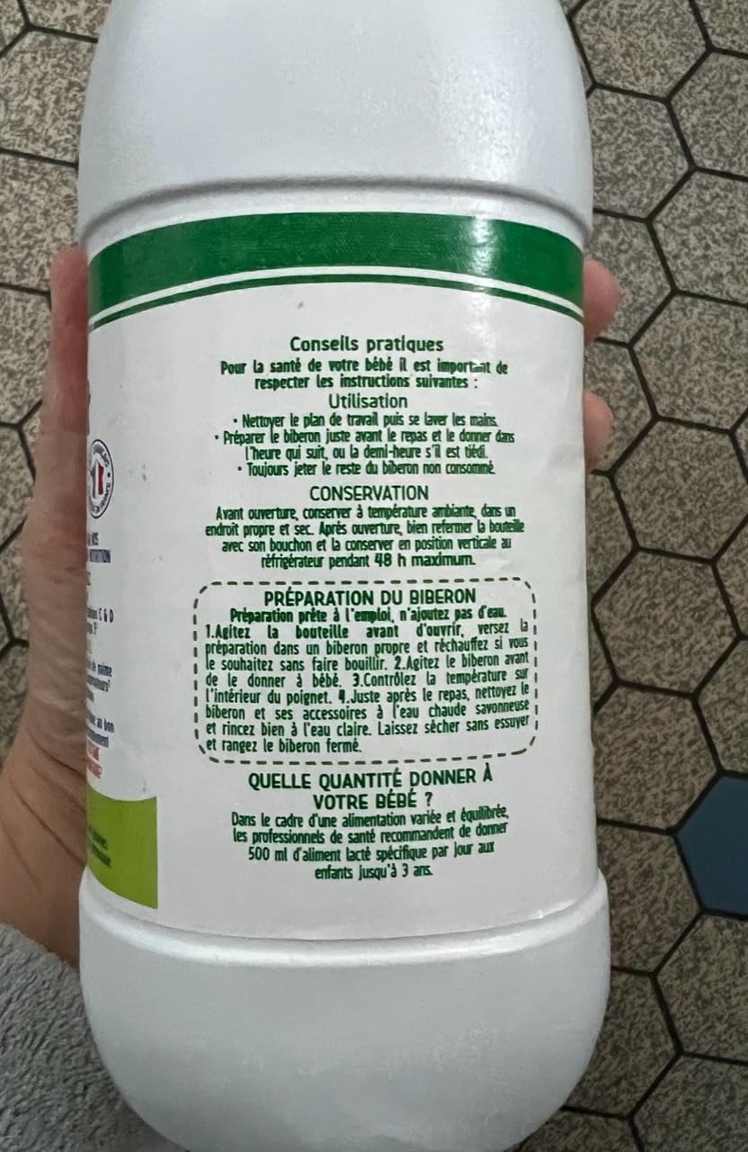 Gallia Blédilait Croissance lait bébé 1-3 ans 6x1L doux