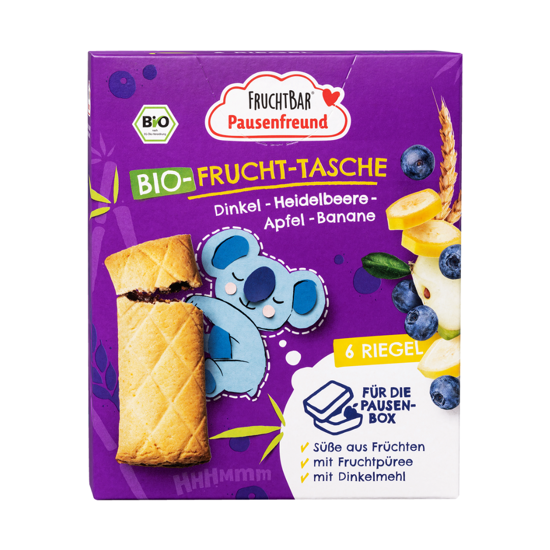 FruchtBar Pausenfreund Paket coffret goûter enfant bio dès 3 ans