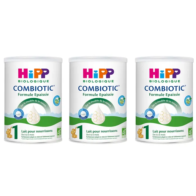 HiPP Laits de suite Lait 1 COMBIOTIC poudre 800g bio épaissi