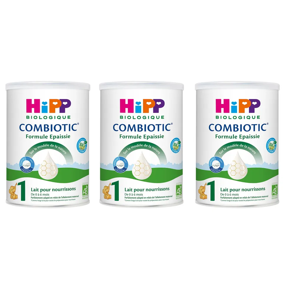 HiPP Laits de suite Lait 1 COMBIOTIC poudre 800g bio épaissi