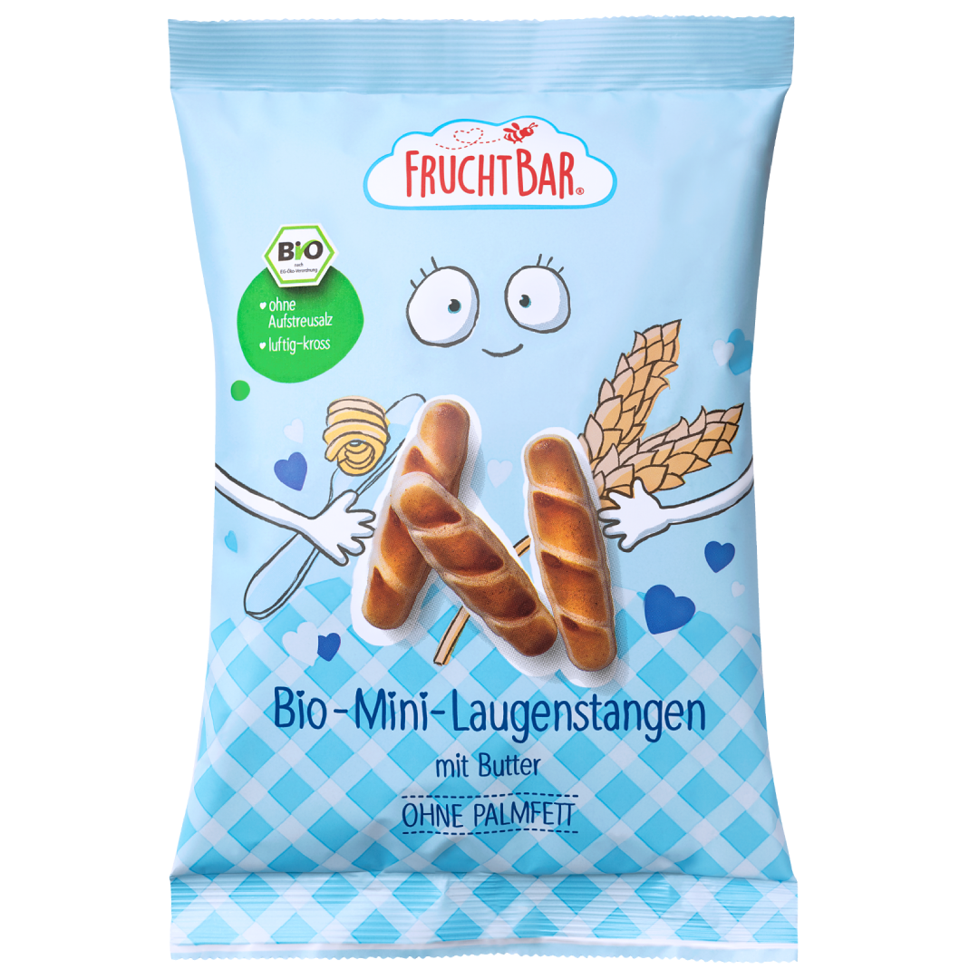 FruchtBar Bio Snacks Laugen Set snack salé dès 3 ans
