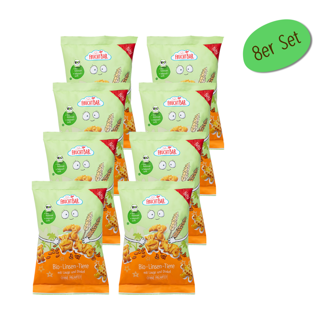 FruchtBar Bio Snacks snack lentilles bio pièce dès 3 ans