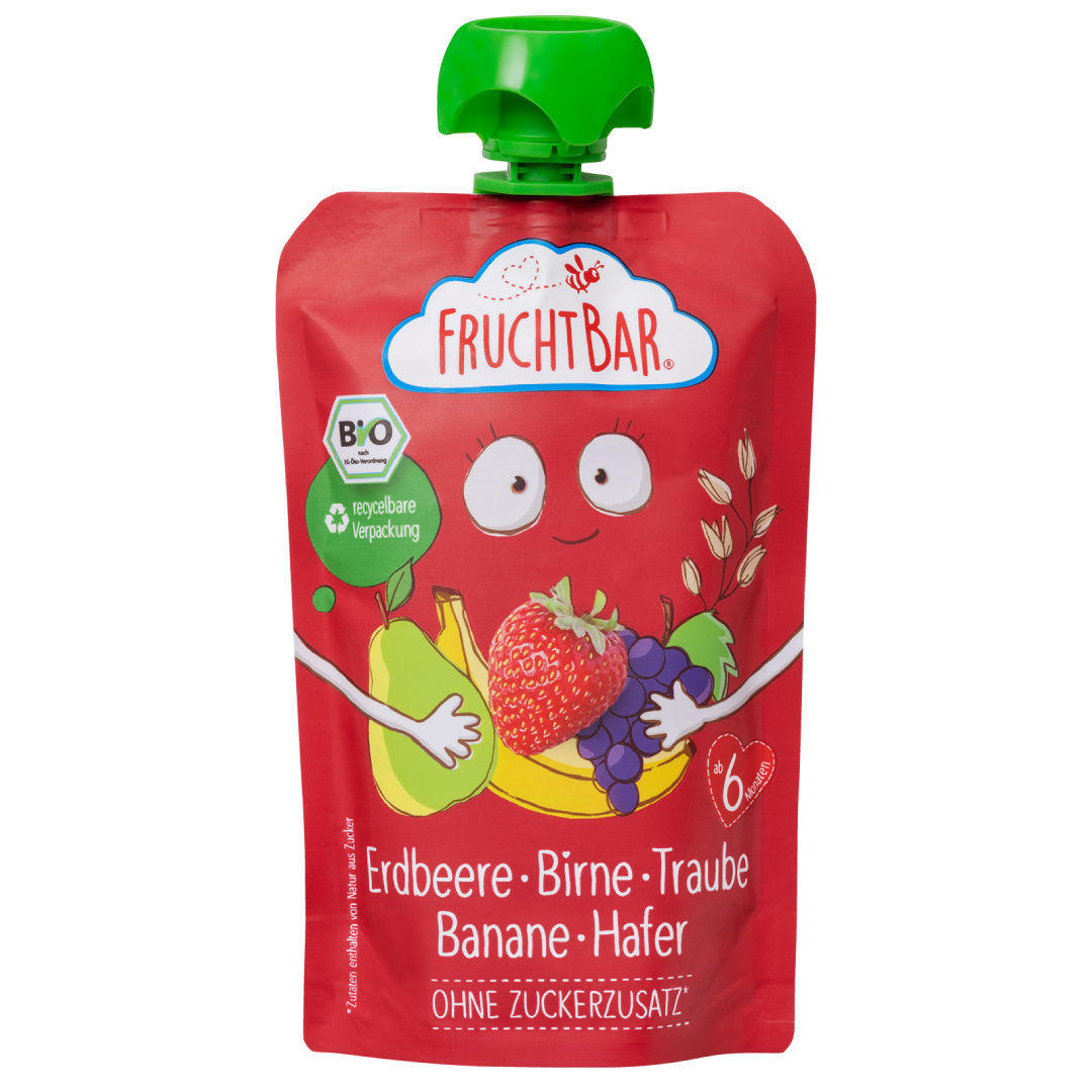 FruchtBar Geschenke snacks fraise bio dès 3 ans