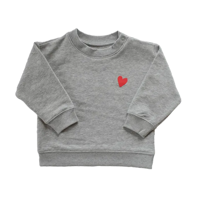 FruchtBar Geschenke Sweater Gris pull coton bio 80-86