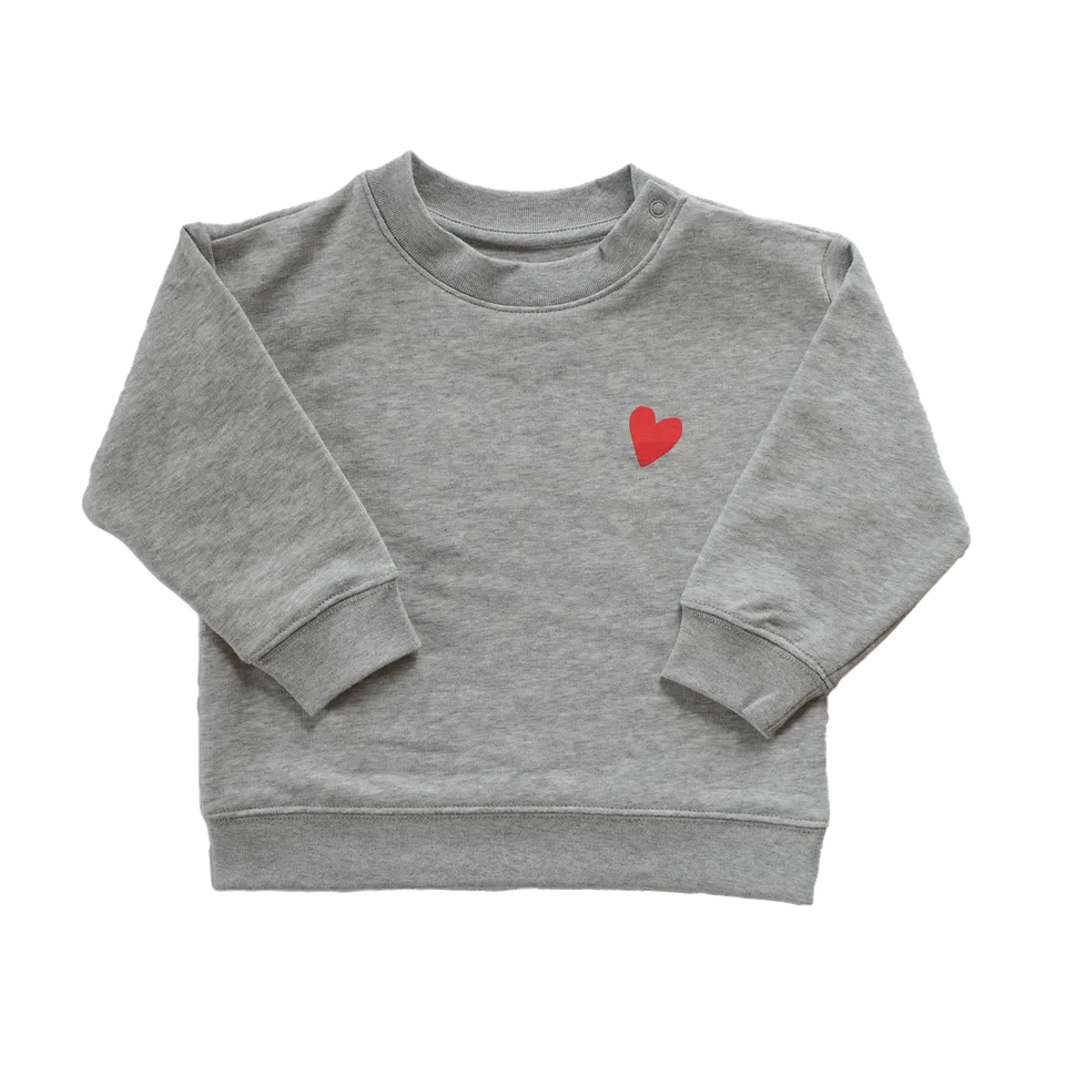 FruchtBar Geschenke Sweater Gris pull coton bio 80-86