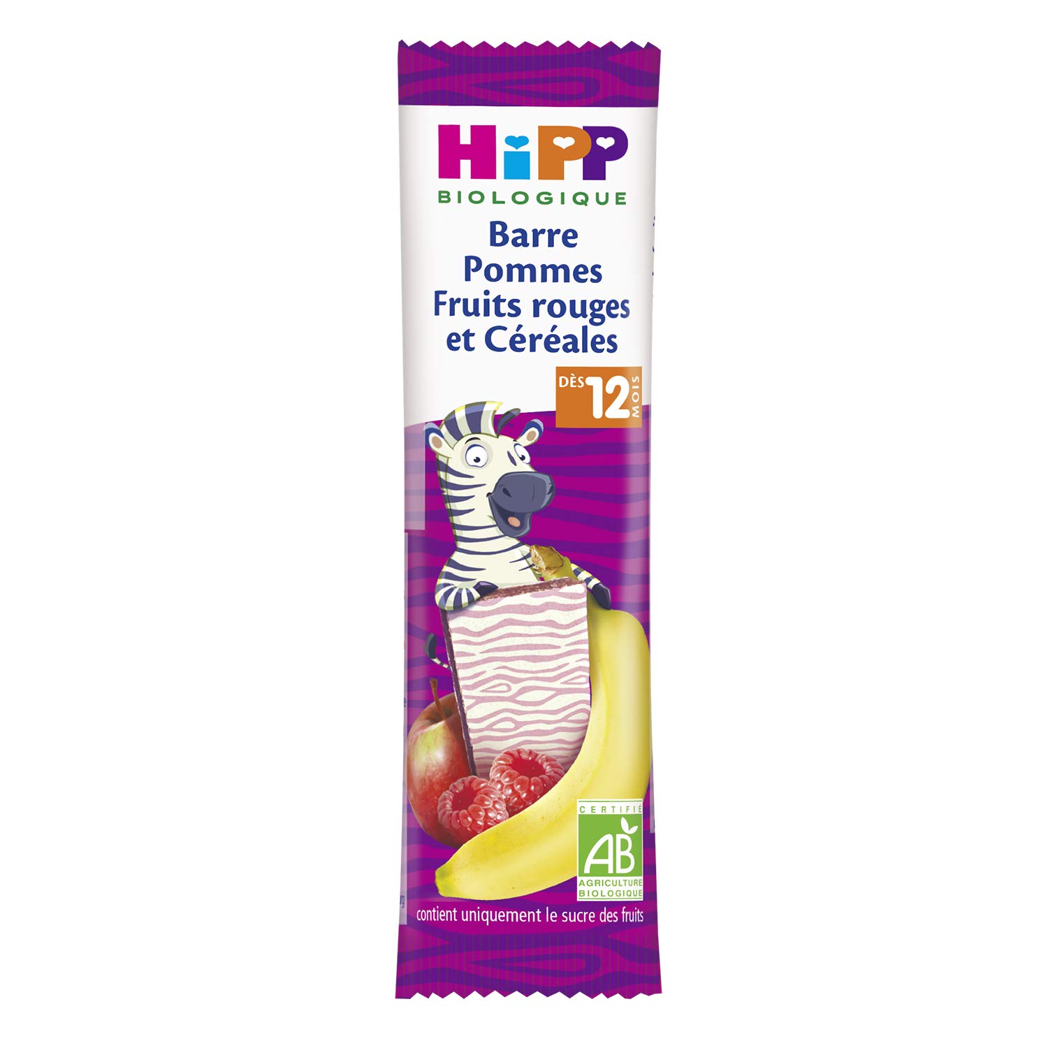 HiPP Fruits Céréales mini barres bio 12 mois 7x100g