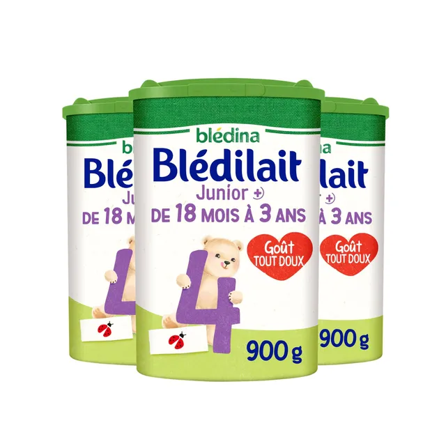 Blédina Blédilait Junior lait poudre 18-36 mois 3x900g fer
