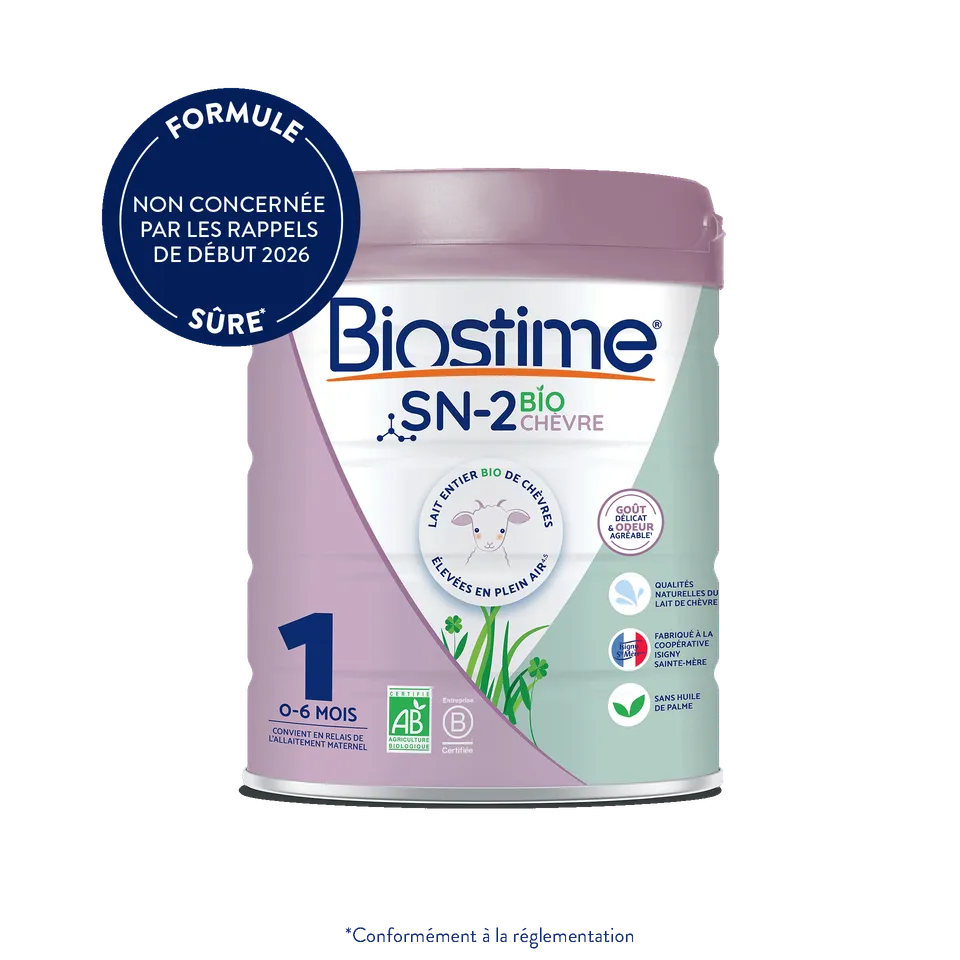 Biostime Laits infantiles lait de chèvre 1er âge 1 boîte bio